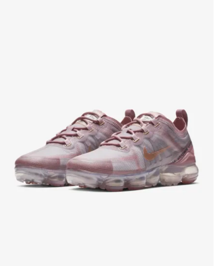 2019 Nike Air VaporMax Women Pink Grey Shoes